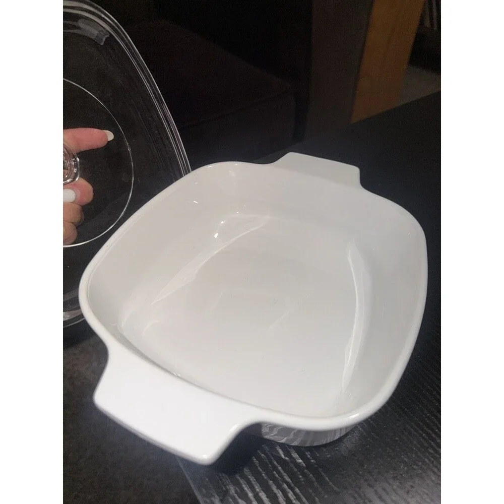 Vintage Corning Ware Spice of Life L’Echalote A-1-B 1 Qt w/ Pyrex Lid